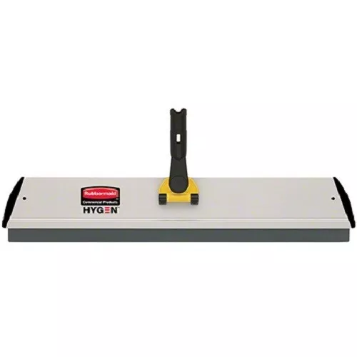 Rubbermaid Q570 HYGEN Quick Connect Frame w/Squeegee - 1.5" x 24", Yellow