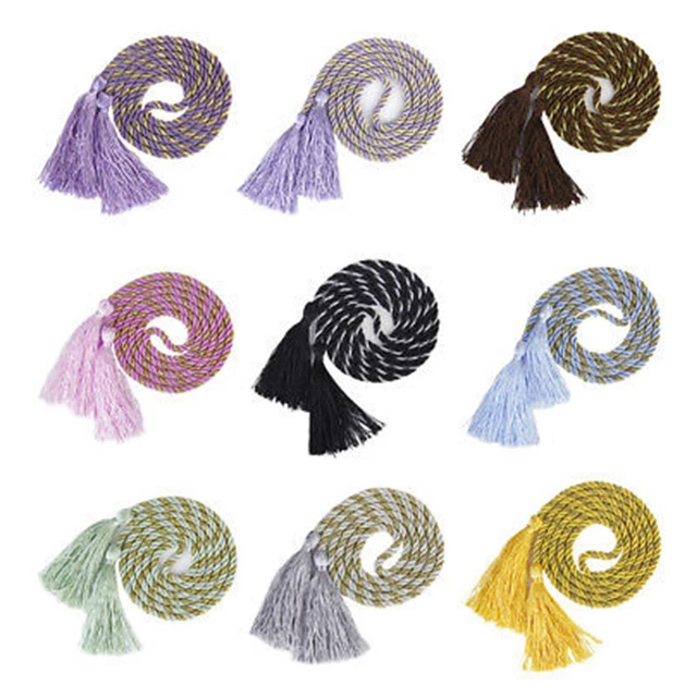1Piece Rope Window Curtain Tieback Tassel Binding Rope Tie Backs Home Decor N