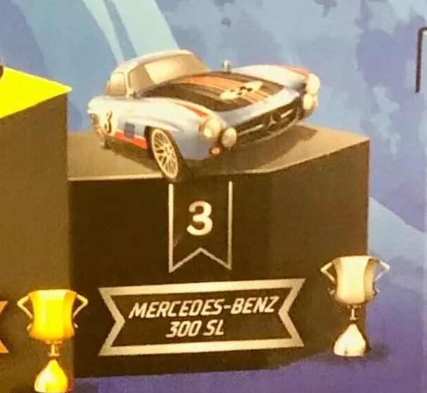 HOT WHEELS MYSTERY Models 2024 Series Chase 3 MERCEDES BENZ 300 SL