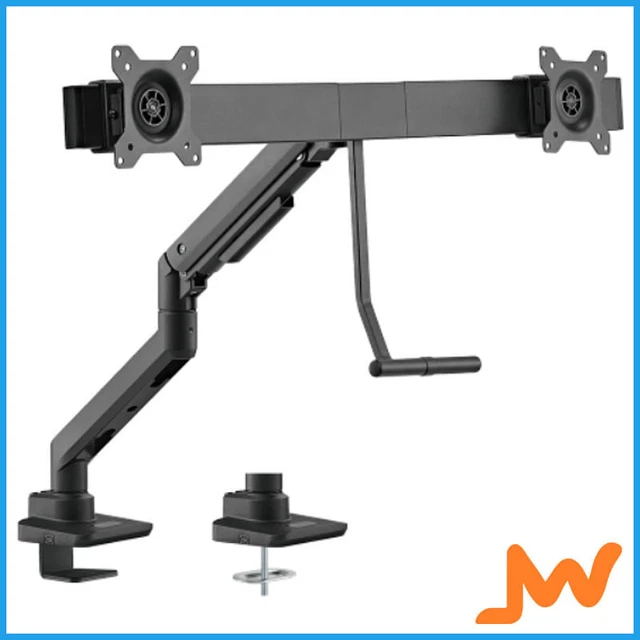 BRATECK DESK MOUNTED Spring Dual Monitor Arm 17 32" [LDT69C022] 189.