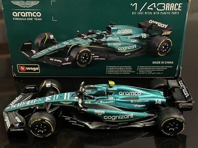 ASTON MARTIN AMR23 Fernando Alonso 2023 F1 Bburago 1/43 EUR 17,90 - FR