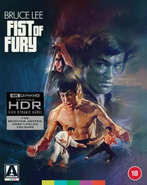 Fist of Fury (Bruce Lee Nora Miao) Limited Edition 4K Ultra HD Region B Blu-ray