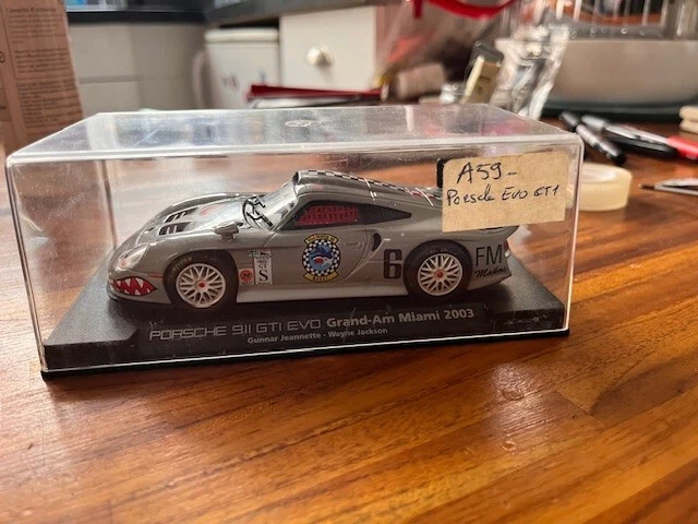 762- scalextric fly porsche 911 gt1 evo grand a - todocoleccion
