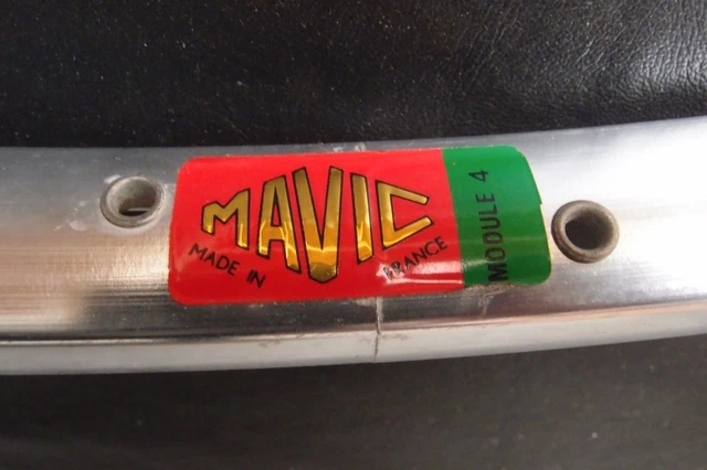 MAVIC module E 700 C jantes 36 course red-green label two pairs +1,/ TIRE RIMS