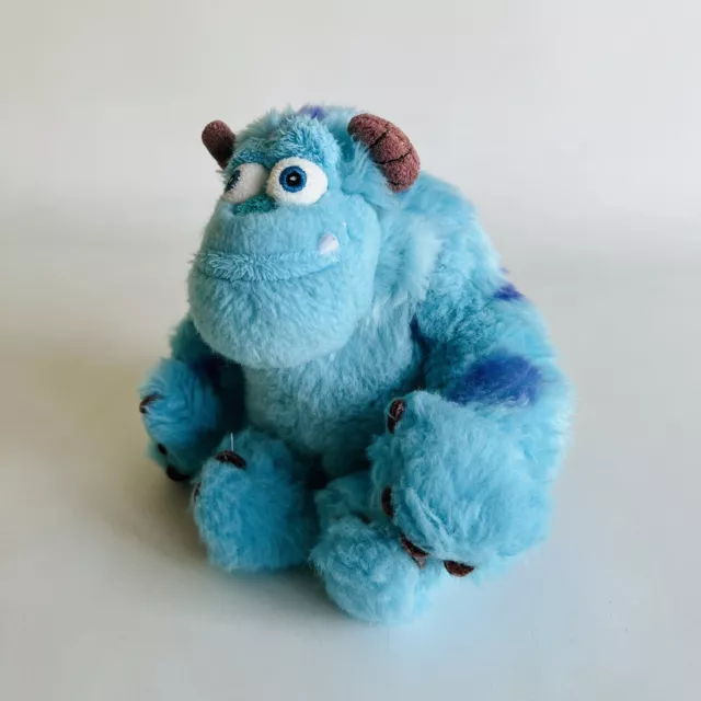 Disney Store Pixar Monsters Inc Sulley Soft Toy Cuddly Plush 7”