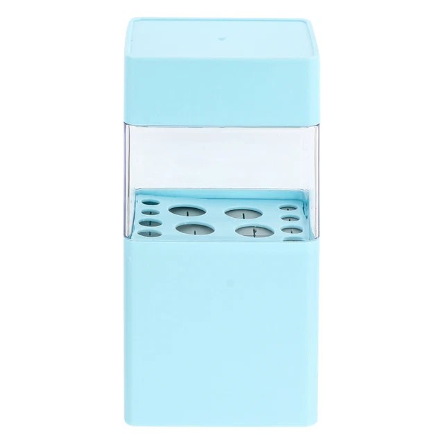 Cosmetic Brushes Container Plastic Pencil Holder Desktop Stand Travel