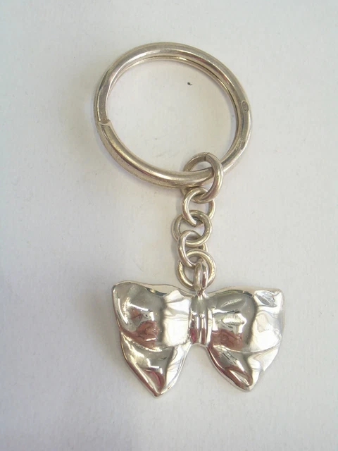 Porte-clés Artisan En Argent 925 Avec Logo AC/DC - Neuf Avec étiquettes - Parfait Pour Fan