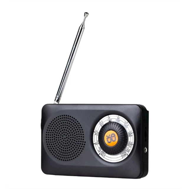 Zilon Radio à Piles Et 220 V Portable Transistor Rétro Vintage FM/AM Analogique Kit D'Urgence Avec Prise Casque Facile à Utiliser Pour Les Seniors Excellente Réception Musique Camping Et Comme Cadeau