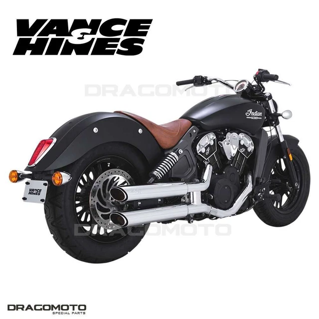 indian scout bobber vance and hines exhaust