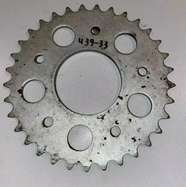 Kettenrad 439 33 Z 33 T - Rear Sprocket -  Kreidler Mokick, Florett, Flory - NEU