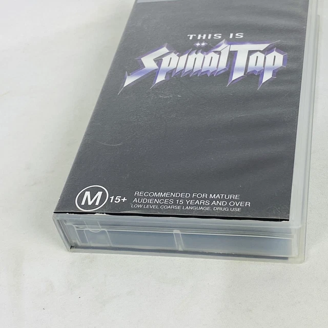 THIS IS SPINAL Tap 1984 Special Edit Rockumentary VHS Video Comedy This is spinal tap 1984 special edit rockumentary vhs video comedy