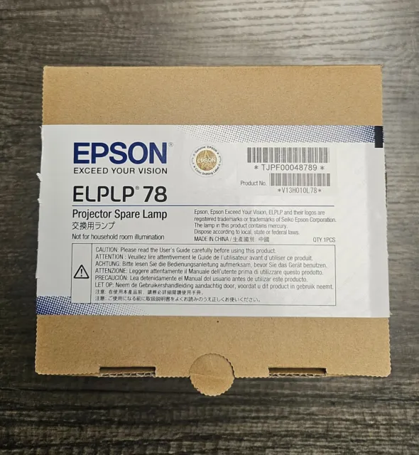 Epson ELPLP78 Projector Replacement Lamp Product # V13H010L78