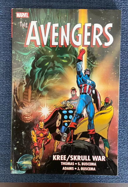 Avengers: Kree / Skrull War (Marvel, 2008) TPB Comic Book Trade Paperback Roy