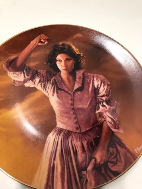 Gone With The Wind As God Is My Witness The Passions of Scarlett O'Hara plate