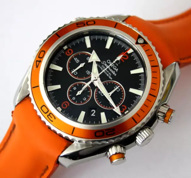 Omega Seamaster Planet Ocean Chronograph 600m Orange Revision 03/2024 2218.50.00