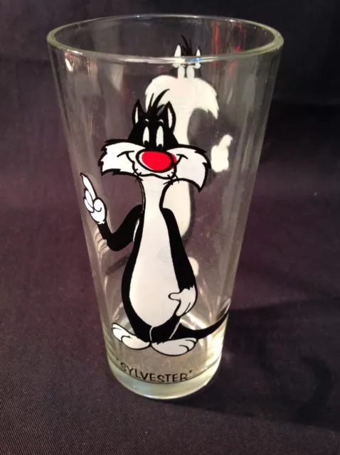 1973 Pepsi Looney Tunes Warner Bros Sylvester #2 Nose Black Thick