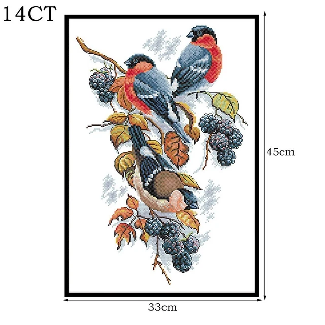 Kits de broderie RIOLIS : point de croix. Nouveaux éléments