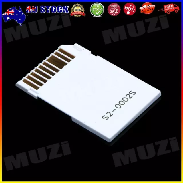 Dual Slot Micro For SD SDHC TF to Memory Stick MS Card Pro Duo Reader Adapt #