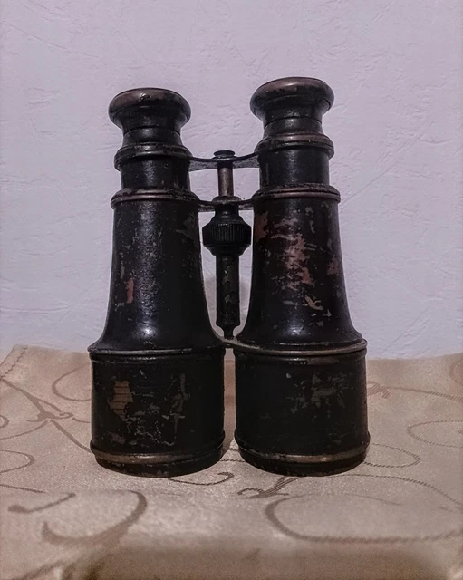 Paire De Jumelles Militaires Anciennes 8x - Jumelle De Tir - État-major