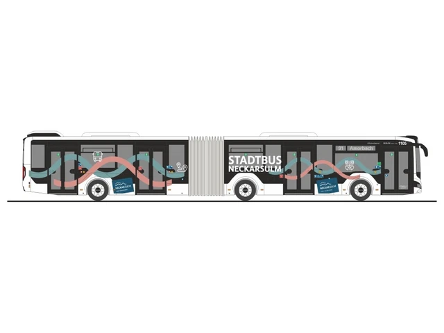 Bus Rietze MAN Lion's City 18 1/87 – Stadtwerke Baden-Baden KVV – Neuf Sous Blister