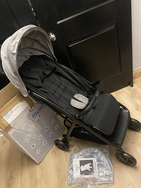 Graco Myavo Stroller Pushchair for Birth to approx. 4 Years, 22kg - Steeple Grey 2