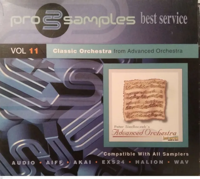 Best Service pro samples Vol.11   2 CD Classic Orchestra from Advanced Orchestra