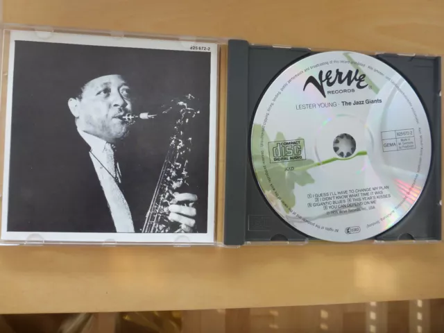 CD; Lester Young Jazz Giants, Konzert vom 12. Januar 1956, New York