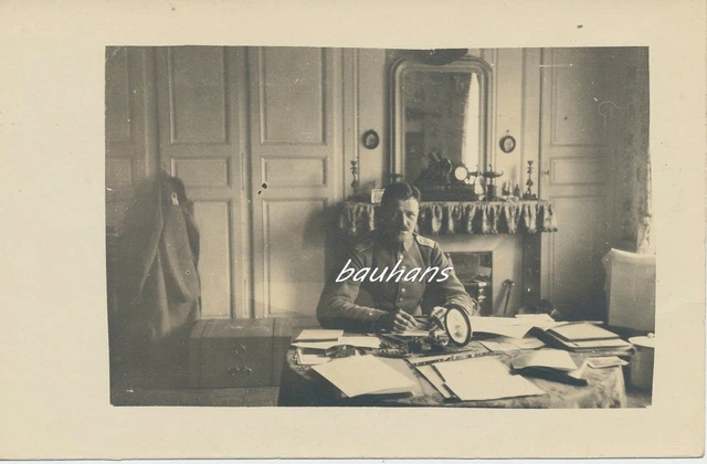 Foto Frankreich Marle Offizier-Schreibstube-Quartier  1.WK (g643)