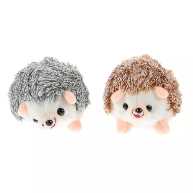 6 Pcs Patchwork Pin Holder Hedgehog Shape Cushion Needle Ball Pad