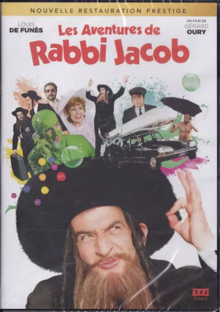 Les Aventures De Rabbi Jacob (1973) Dvd Neuf Sous Blister Louis De Funes