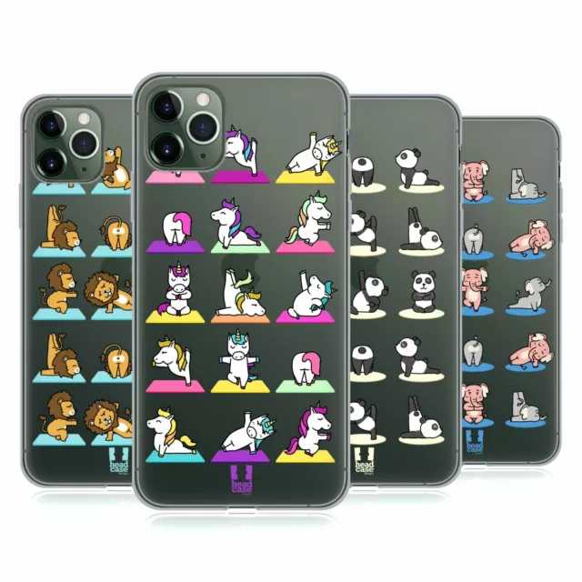 HEAD CASE DESIGNS YOGA ANIMALS 2 GEL CASE FOR APPLE iPHONE PHONES