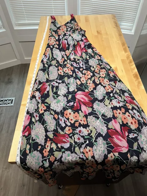 Lauren Ralph Lauren Summer Dress Size 6 100% Silk Floral BEAUTIFUL! Green Label