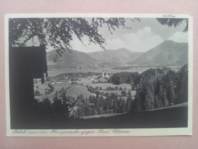 Bad Wiessee, Prinzenruhe, Postkarte postcard carte postale