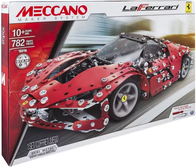 MECCANO FERRARI LA Ferrari, jouet de construction Meccano Ferrari, voiture  Ferrari. EUR 115,88 - PicClick FR