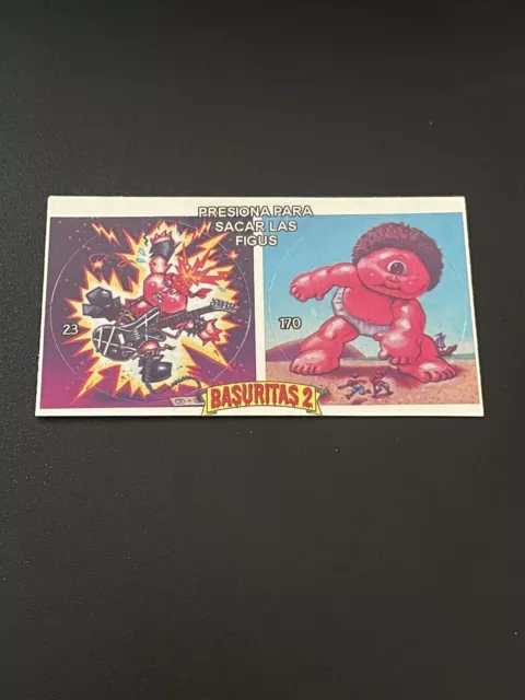 Basuritas 2 Live Mike / Sy Clops GPK Pog Chase Card Rare!