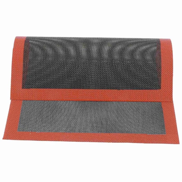 Tappetino da forno in silicone forato rivestimento antiaderente foglio forno per biscotto A4V1