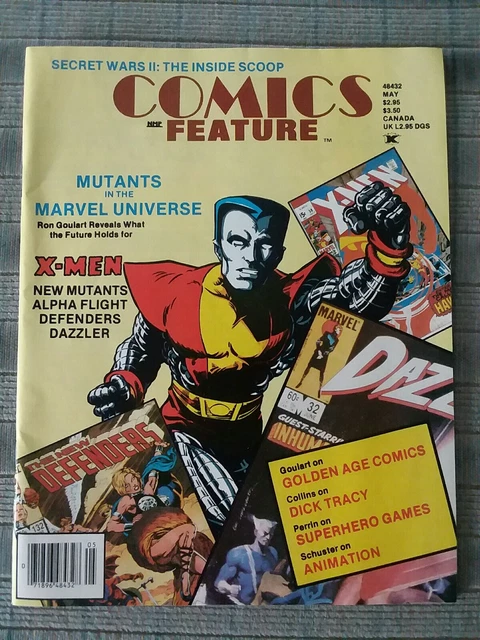 COMICS Feature Magazine/Book: X-MEN, Secret Wars 2, Marvel Mutants, #35, 1985