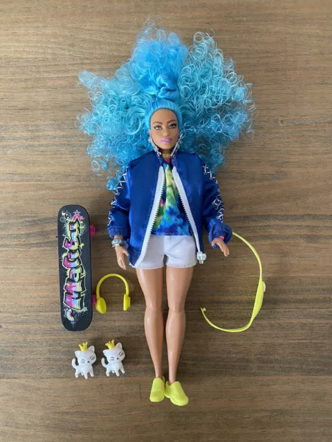 Barbie Fashionista Movie GRN30 Extra Doll #4 Figure Toy Skateboard Skater