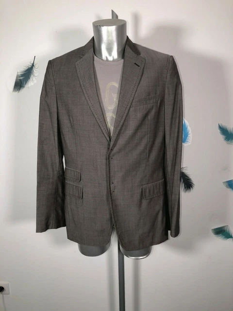Veste Costume Gilgavin Taille 50 - Grise/bleue - Neuf Avec étiquettes