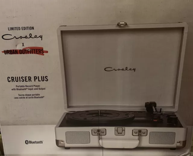 Tourne disque Crosley Cruiser Plus Deluxe Portable Havane