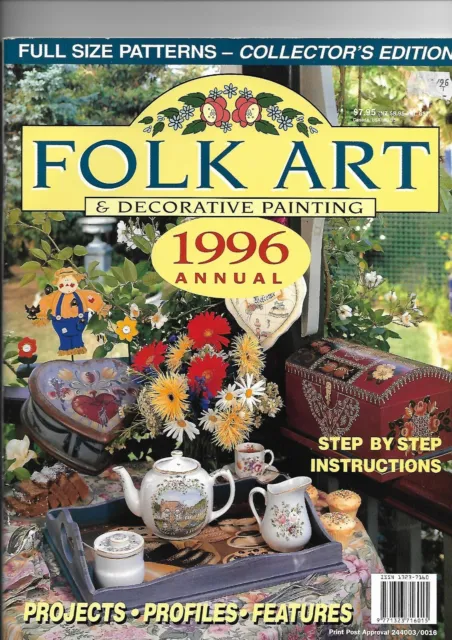Folk Art - Folk Art and Decorative Painting Magazine Vol 1 No:4