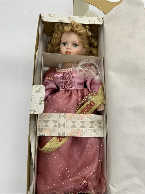 Heritage Signature Collection Porcelain  2000 Millennium Doll “Crystal” #12228 