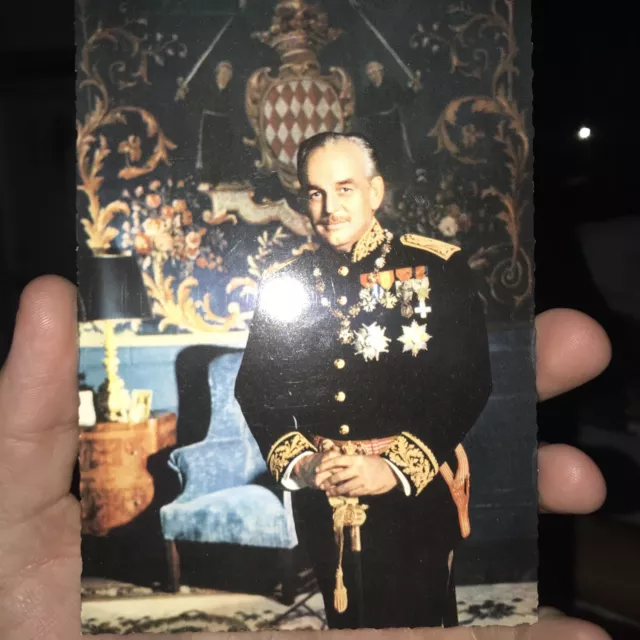 Carte Postale Ancienne Le Prince Souverain De Monaco