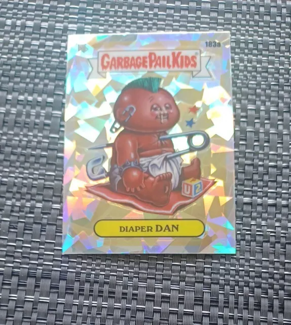 2022 GPK Garbage Pail Kids DIAPER DAN Chrome Series 5 Atomic Refractor #183a