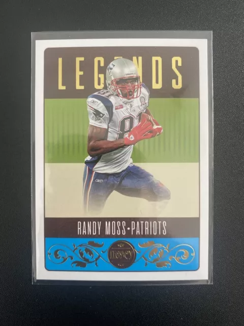 Randy Moss, Patriots, Panini Legacy 2023, NFL, Legends No.140