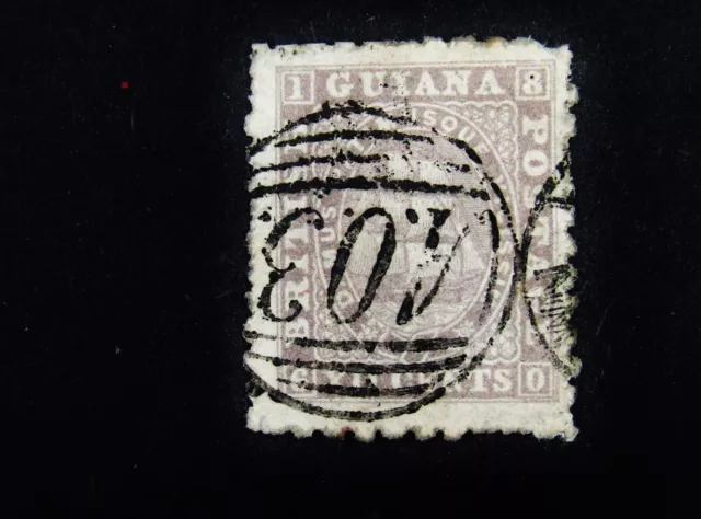 nystamps British Guiana Stamp # 34 Used $115           M22y1376