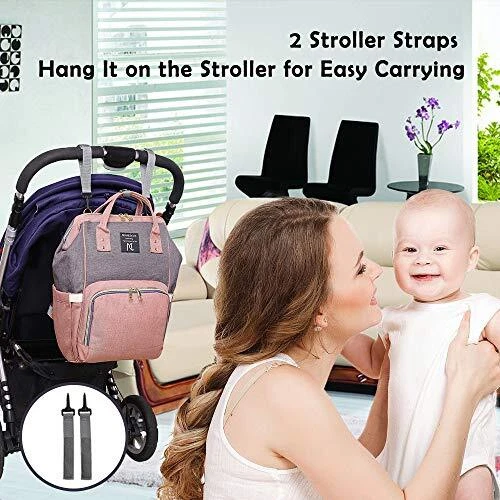 Diaper Bag Backpack, Multifunction Waterproof Travel Back Pack Maternity Baby... 3