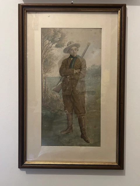 Quadro Acquerello Antico