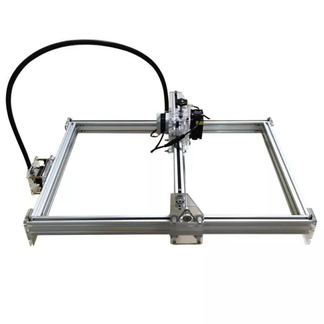 7000mW USB CNC Laser Engraver Metal Marking Machine Wood Cutter 50x35cm DIY Kit 3