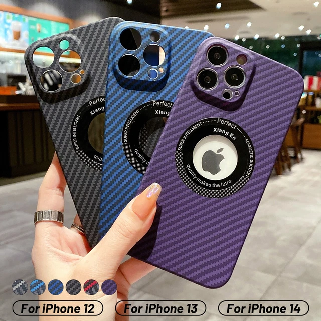 LUXURY CARBON FIBER Cover MagSafe Case For iPhone 14 Pro Max